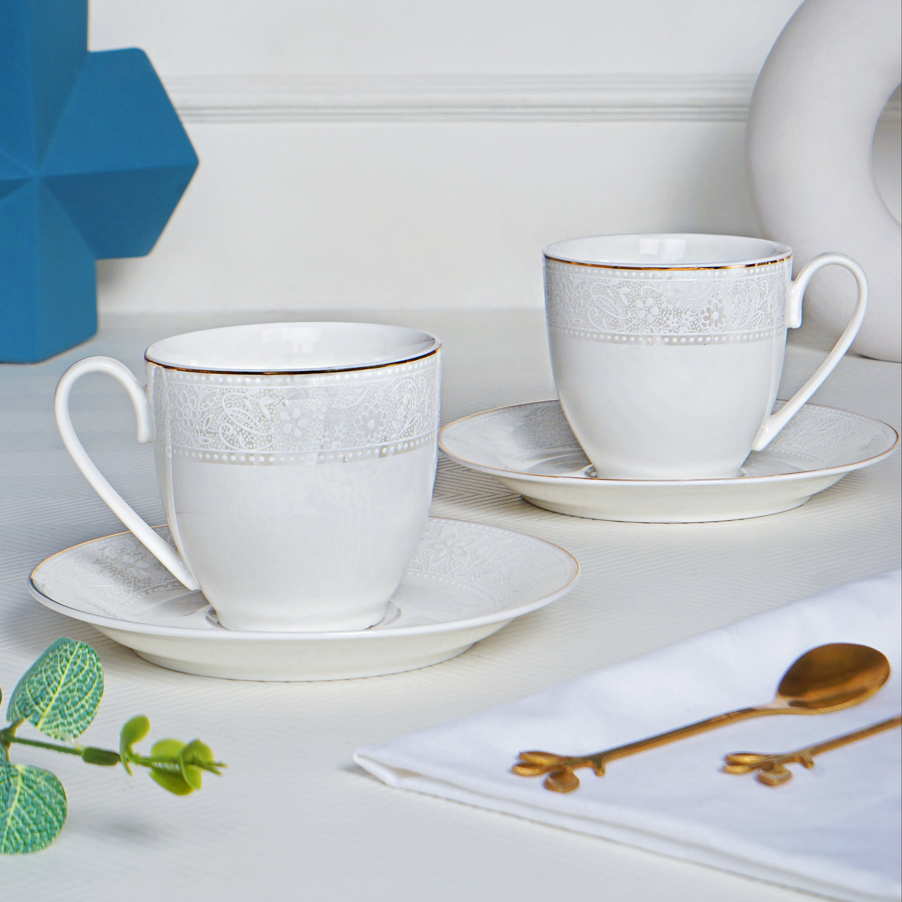 Pearl Luxe 12pc Tea Set