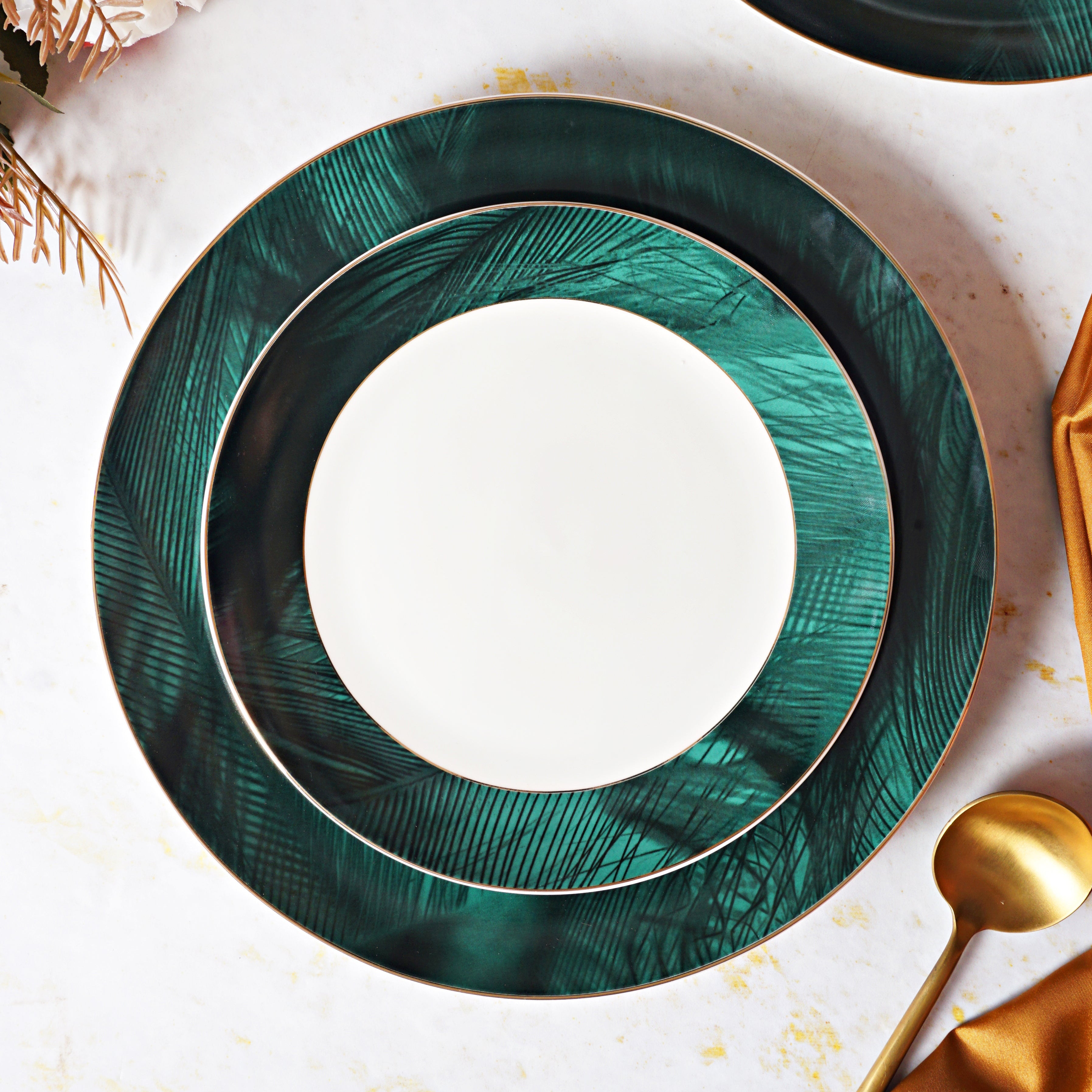 Emerald Dream 39pc Dinner Set