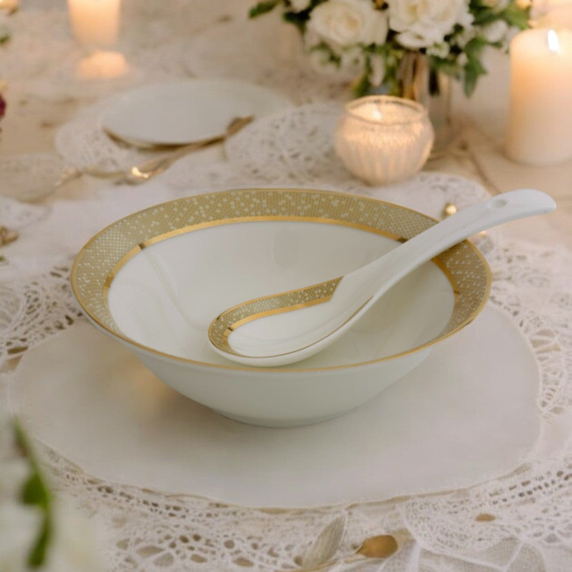Pearl Golden Glow 12pc Bowl Set