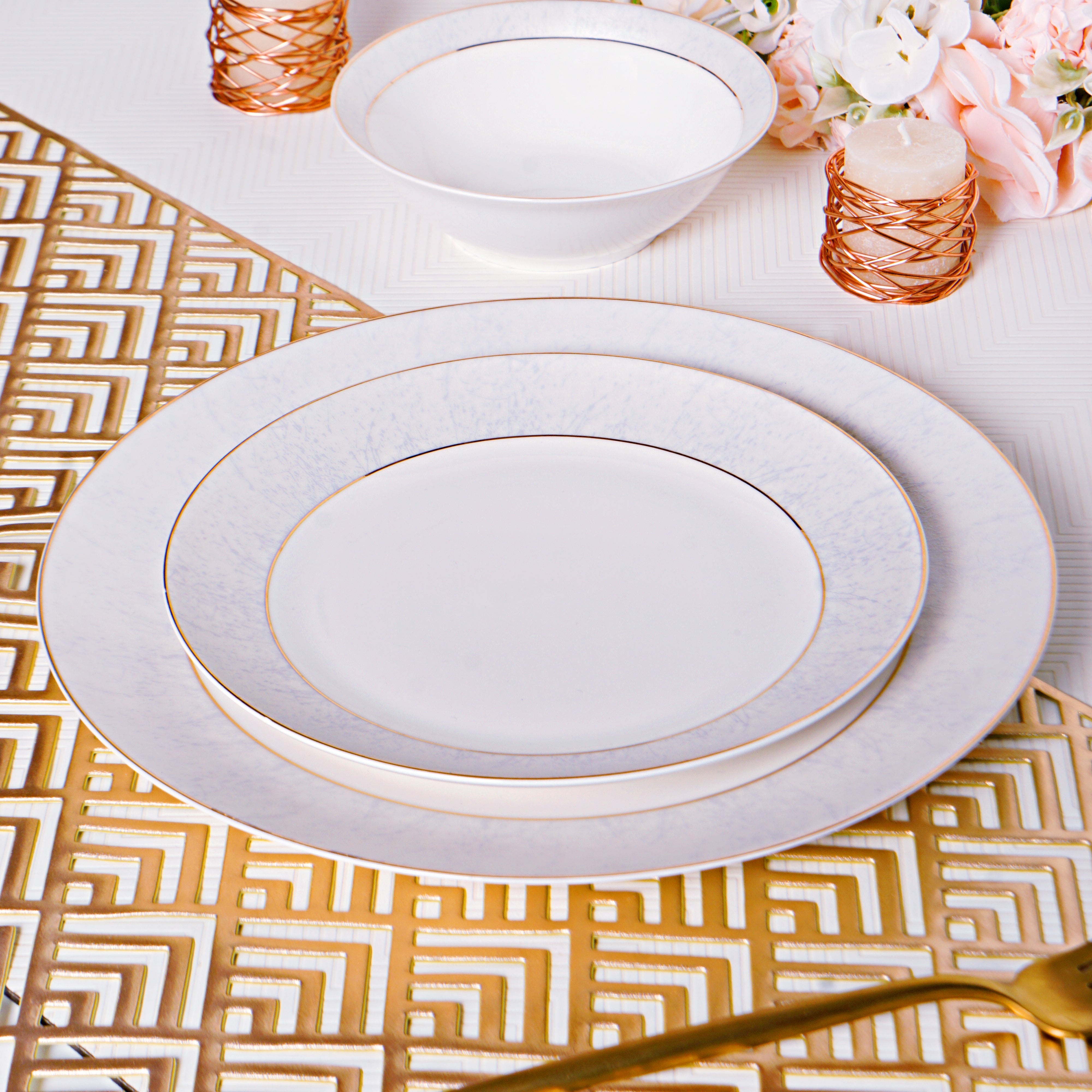 Exquisite Allure 39pc Dinner Set