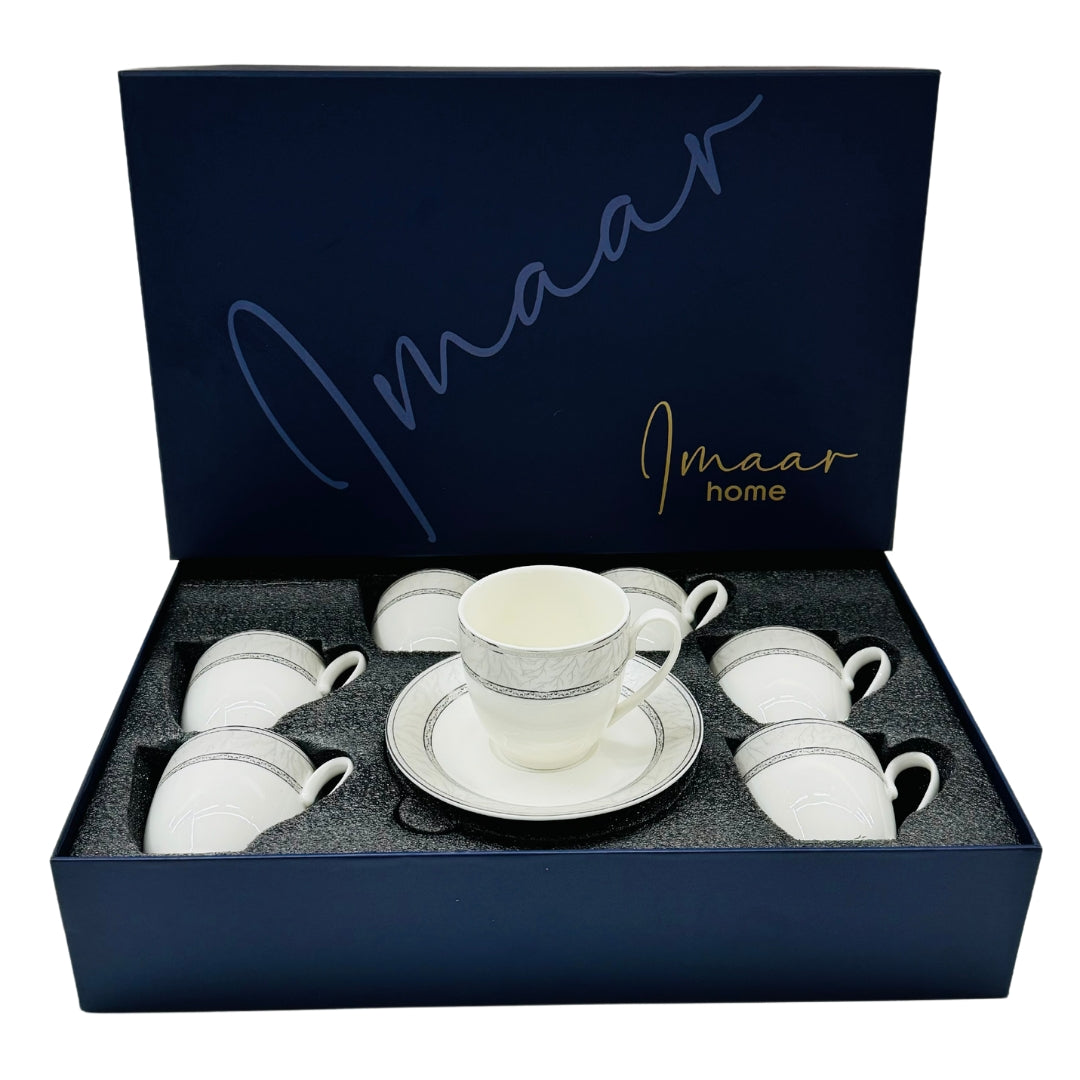 Pearl Silver Elegance 12pc Tea Set