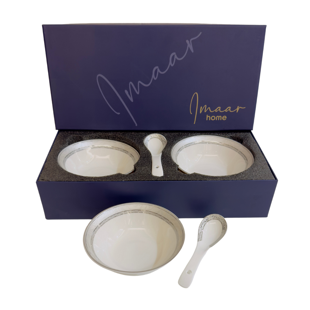 Pearl Silver Elegance 12pc Bowl Set