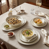 Silver Elegance Dinner Set