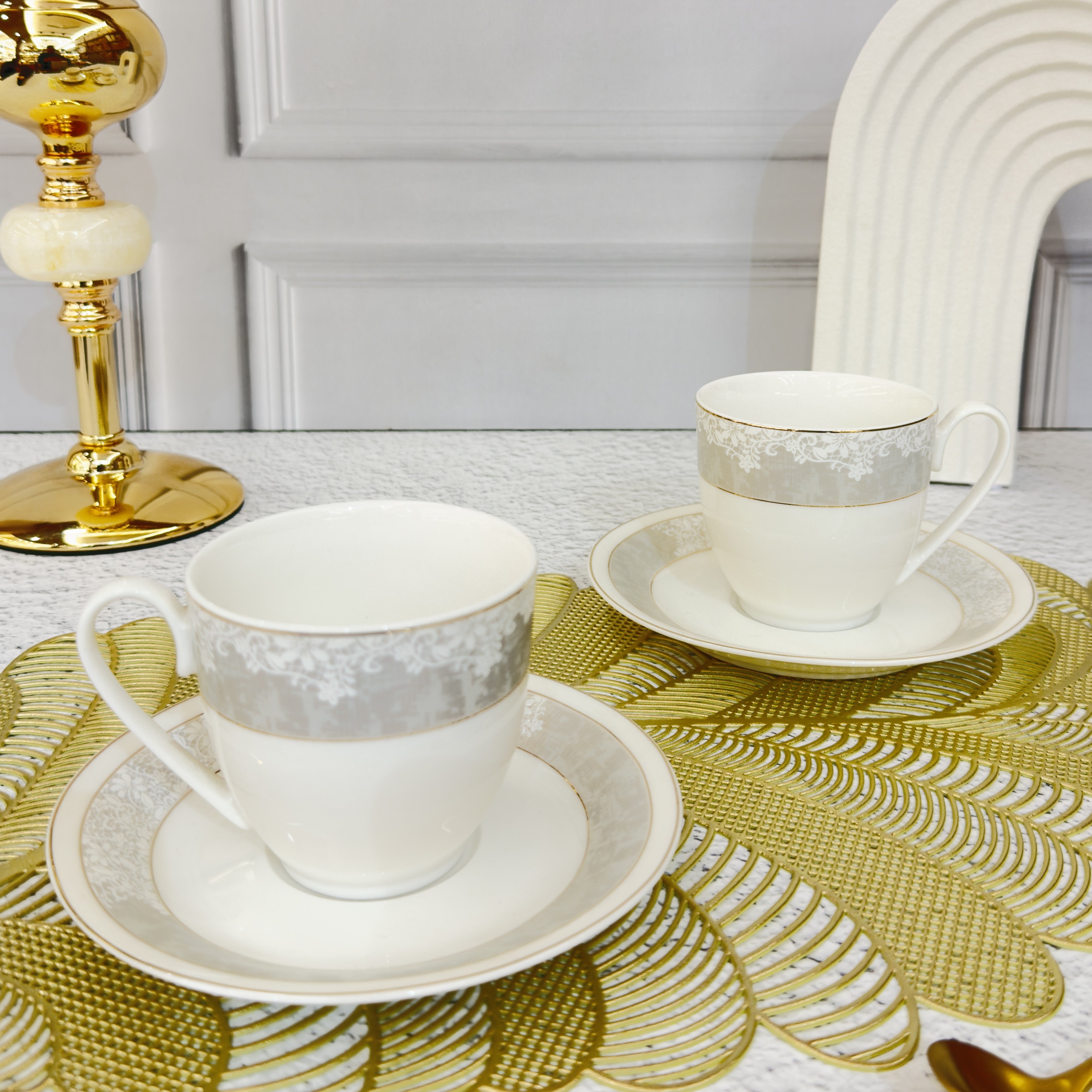 Pearl Elegance 12pc Tea Set