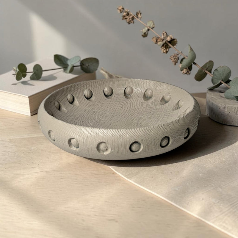 Royal Round Resin Bowl
