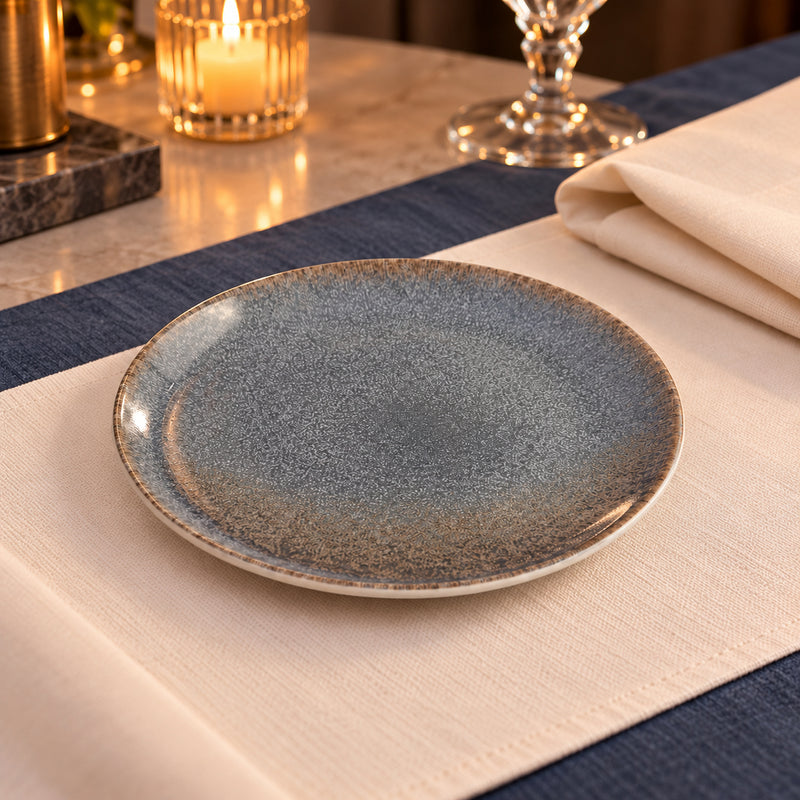 Glaze Ceramic Side & Dessert Plate 6 Pcs