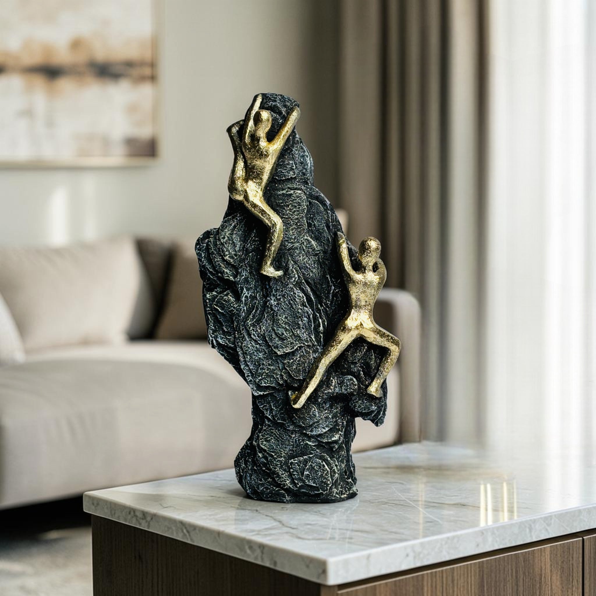 Sophisticated Climber Sculpture