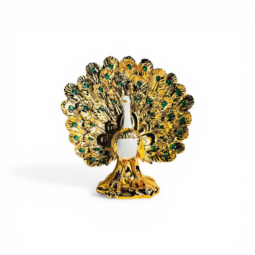 Blooming Peacock Showpiece
