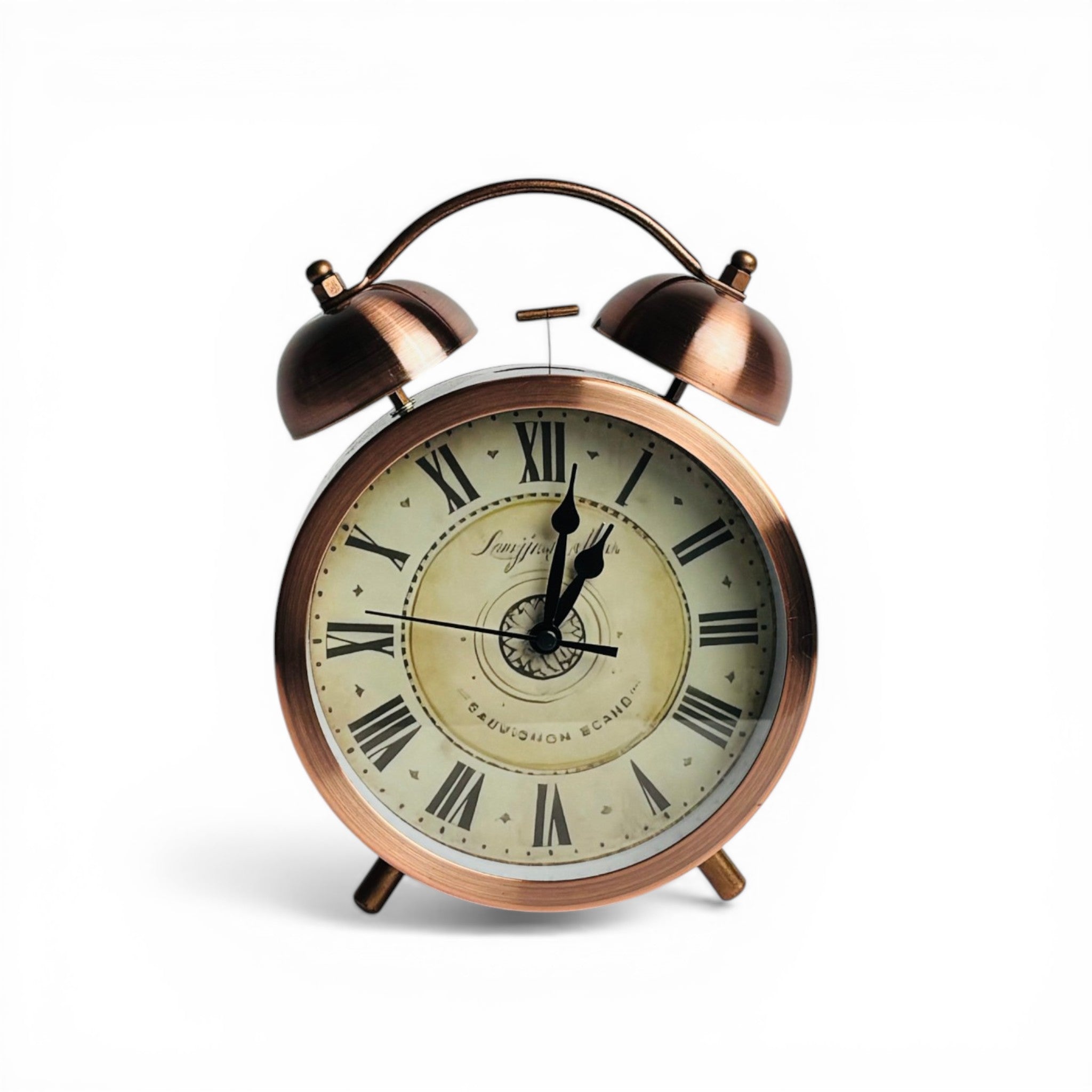 Classic Metal Alarm Table Clock