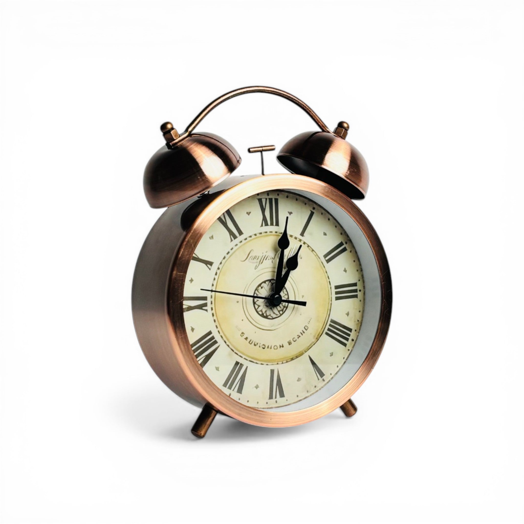 Classic Metal Alarm Table Clock