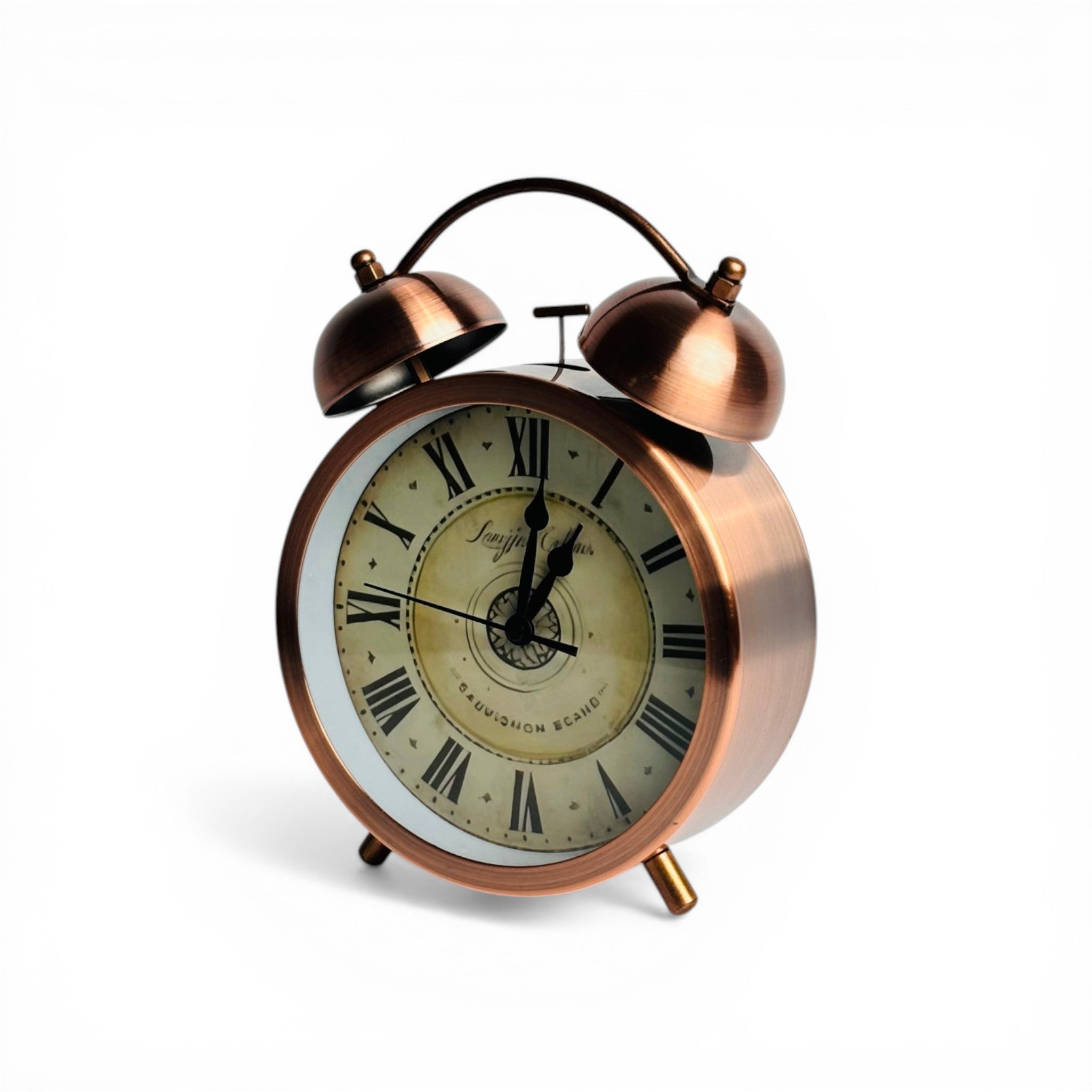 Classic Metal Alarm Table Clock