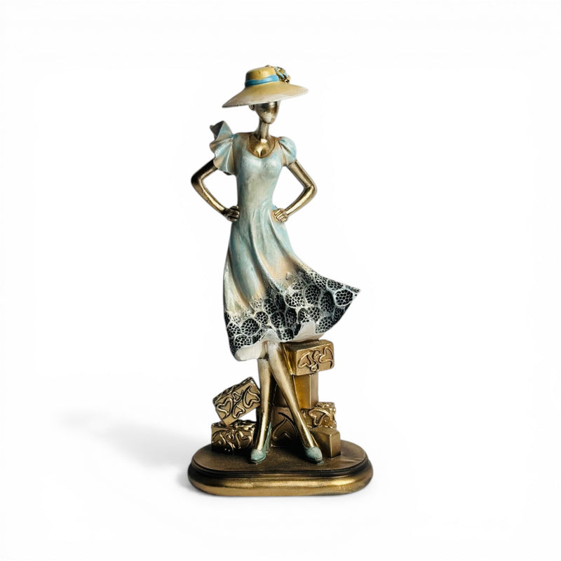 Opulent Girl Decor Showpiece