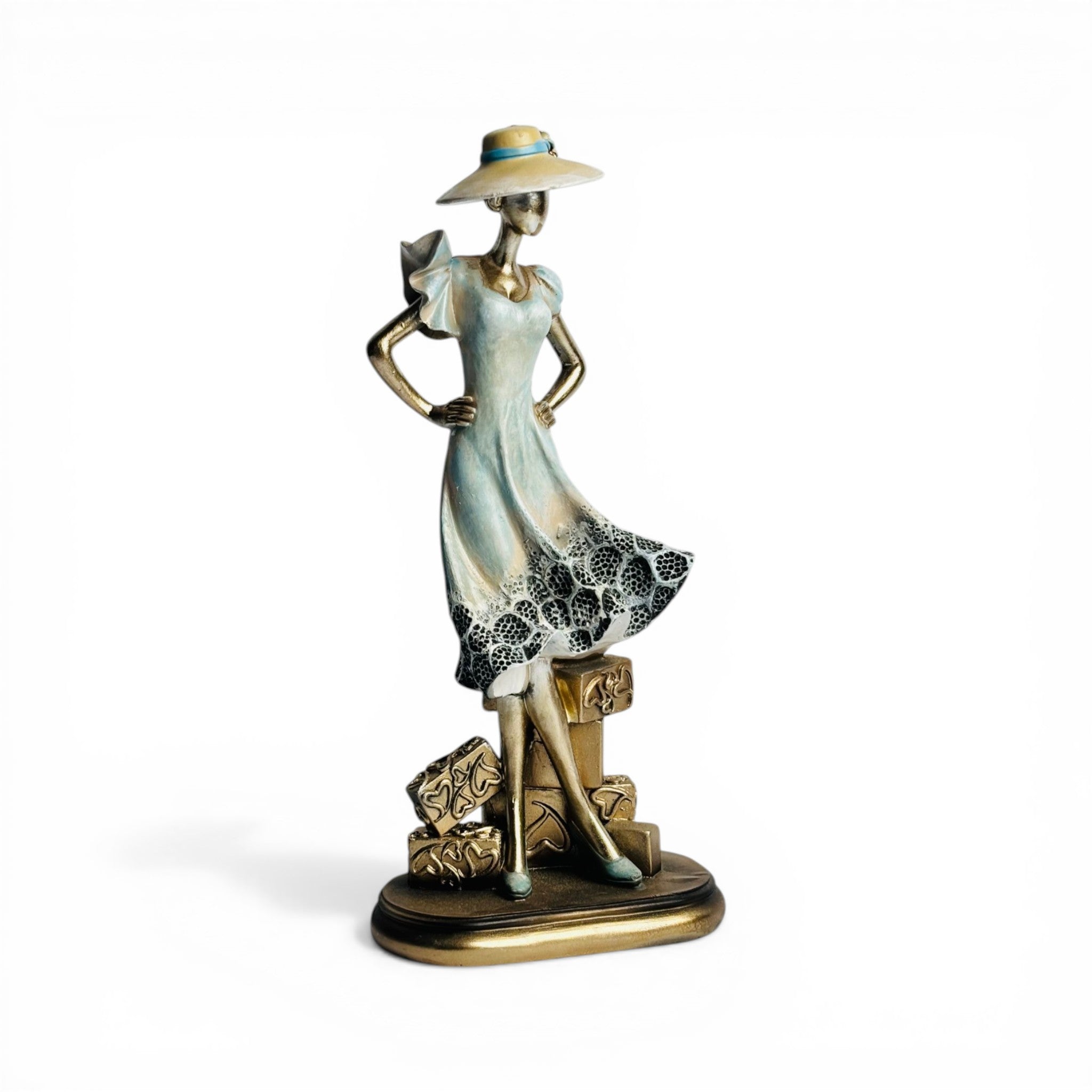 Opulent Girl Decor Showpiece