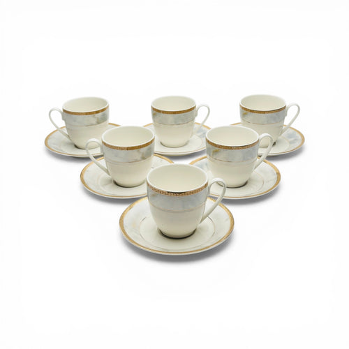Pearl Marble Elegance 12pc Tes Set