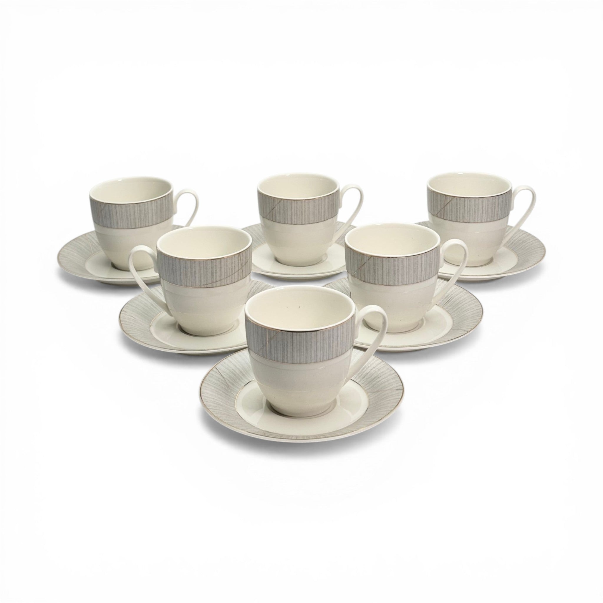 Pearl Linear Luxe 12pc Tea Set