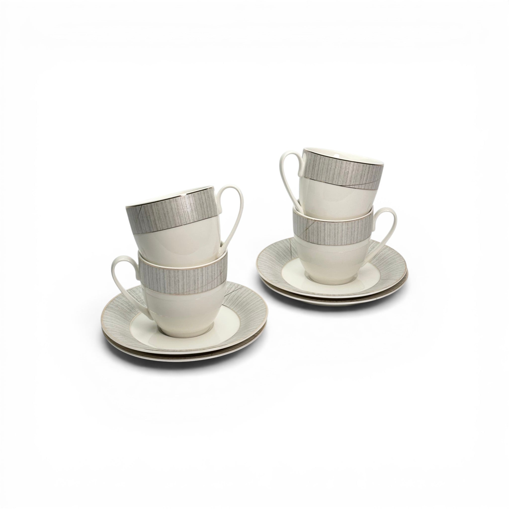 Pearl Linear Luxe 12pc Tea Set