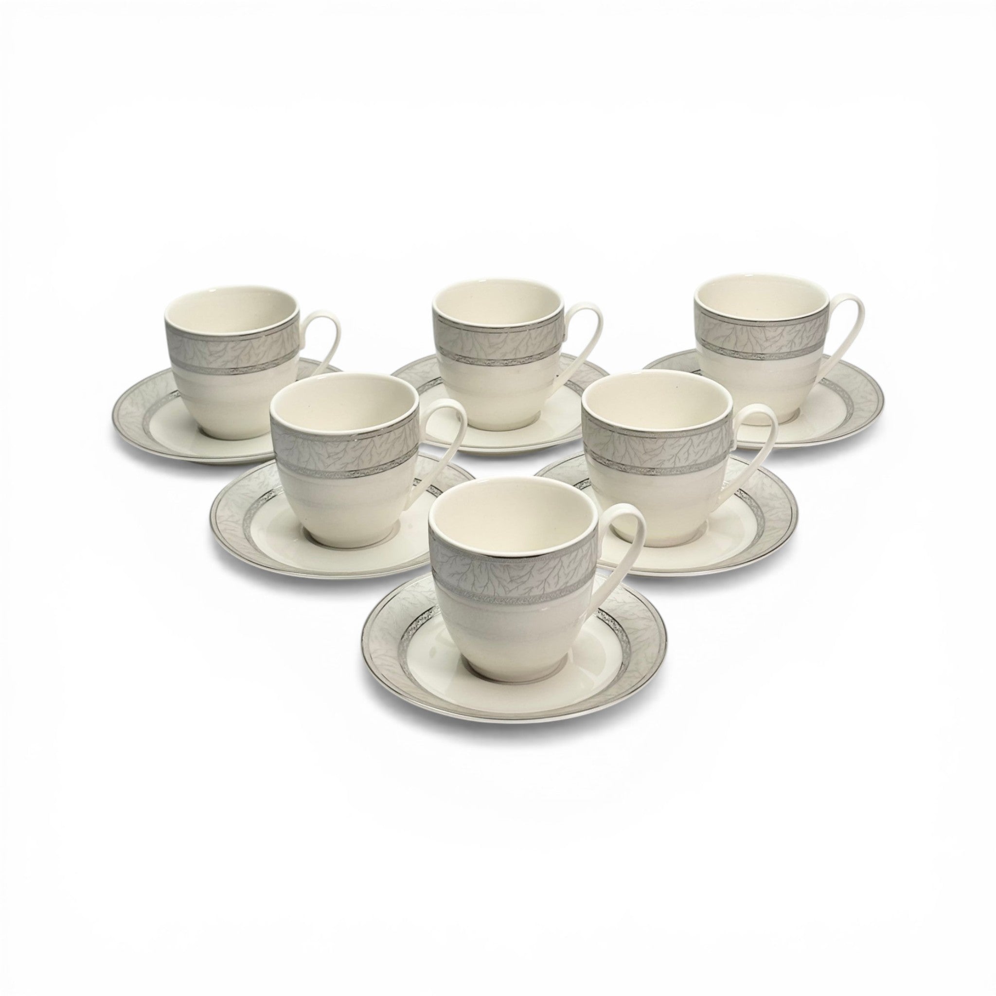 Pearl Silver Elegance 12pc Tea Set