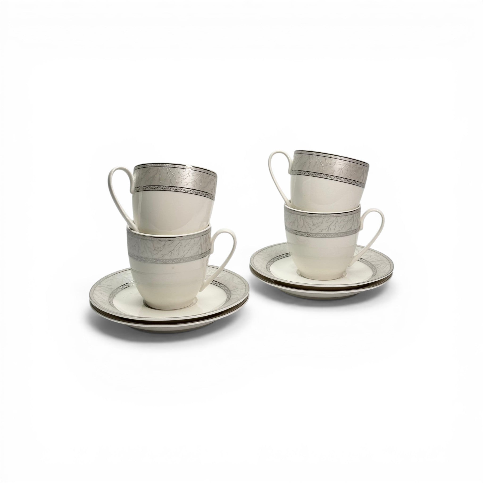 Pearl Silver Elegance 12pc Tea Set