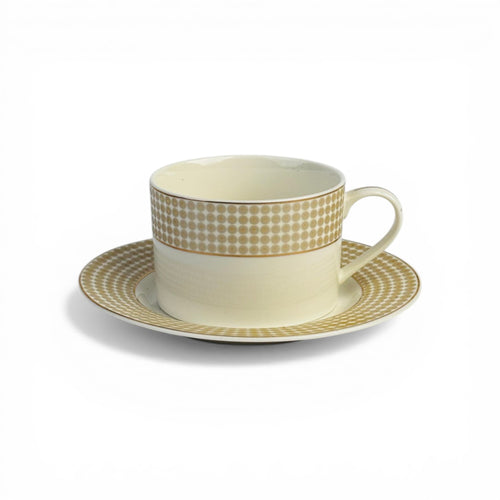 Pearl Tuscan Throne 12pc Tea Set