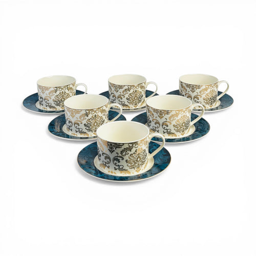 Pearl Blu Odyssey 12pc Tea Set