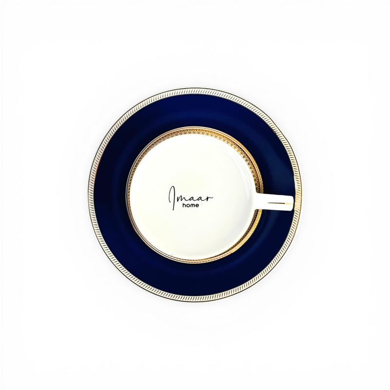 Pearl Imperial Blue Tea Set 12pc