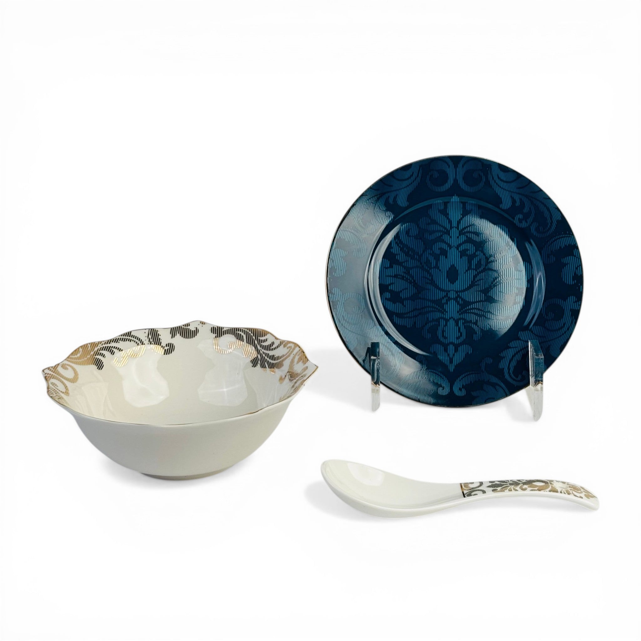 Pearl Blu Odyssey 18pc Bowl Set