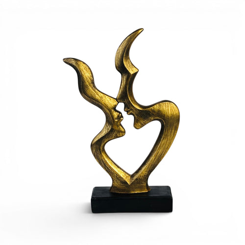 Couple Face Abstract Showpiece