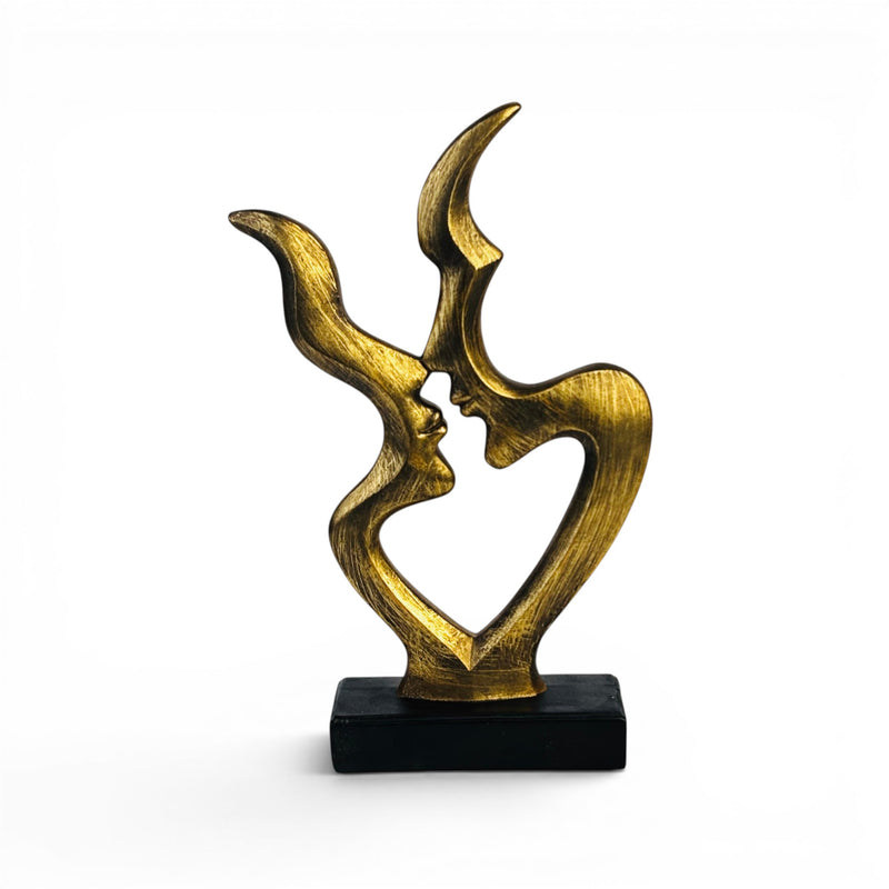 Couple Face Abstract Showpiece