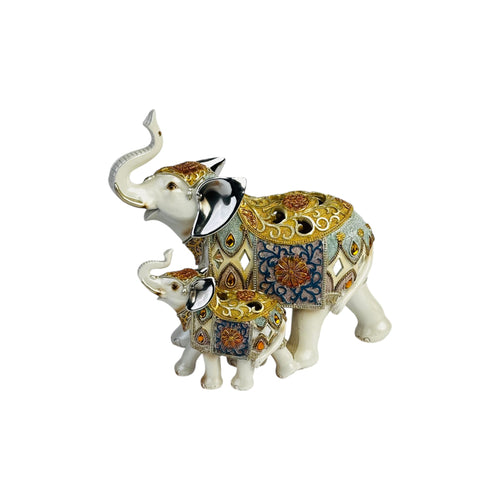 Duo Elephant Showpiece