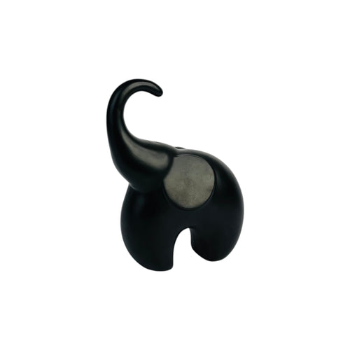 Elegant Elephant Black Showpiece