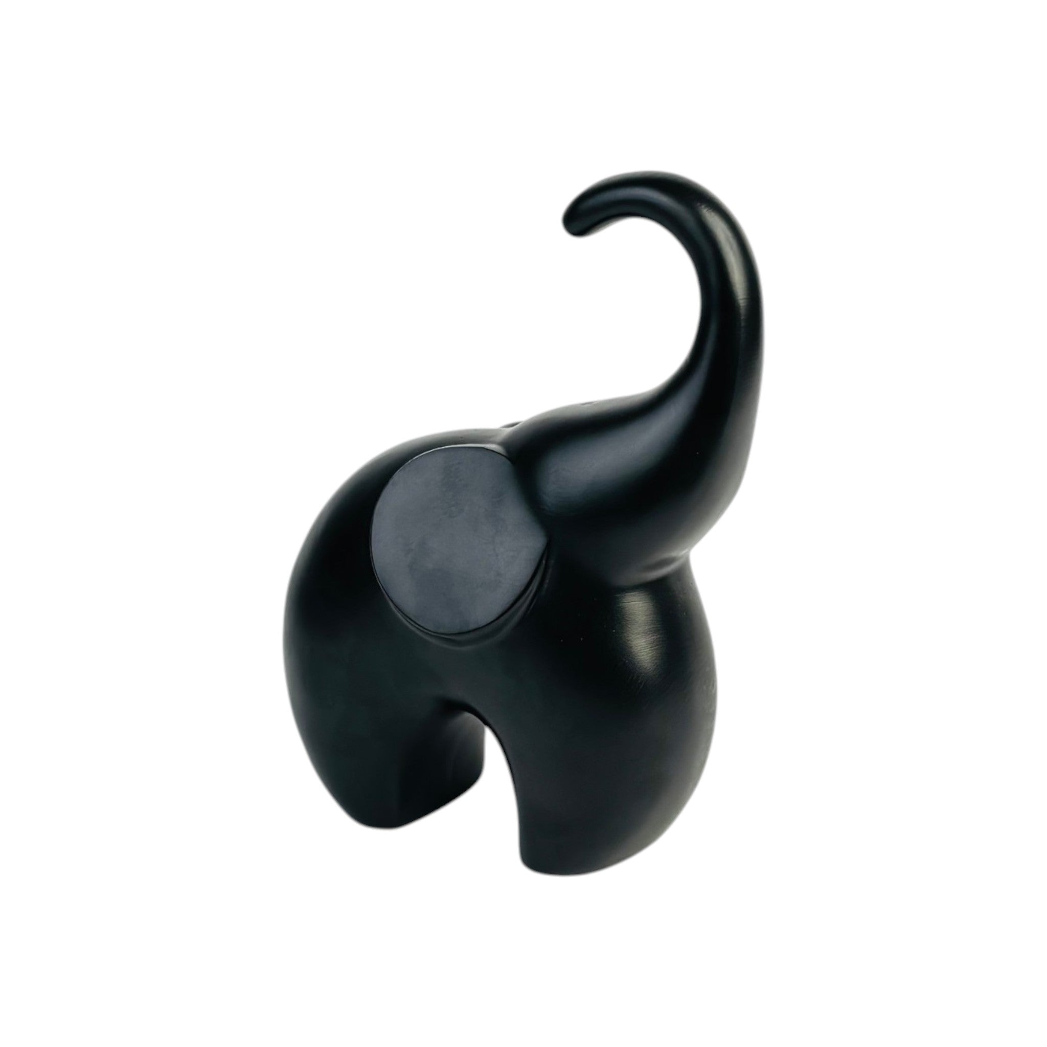 Elegant Elephant Black Showpiece
