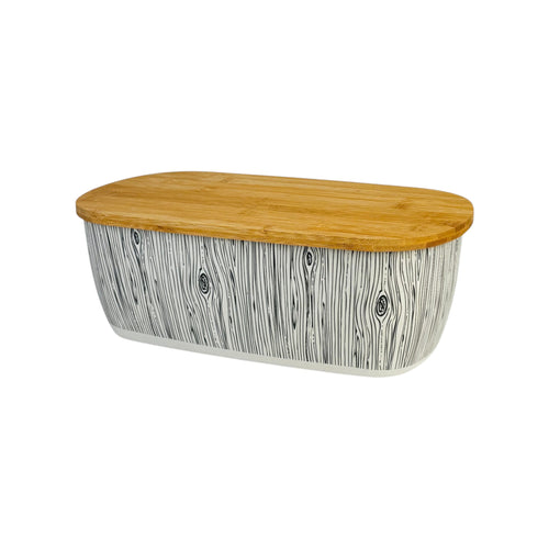 Elegant Storage Box with Bamboo Lid