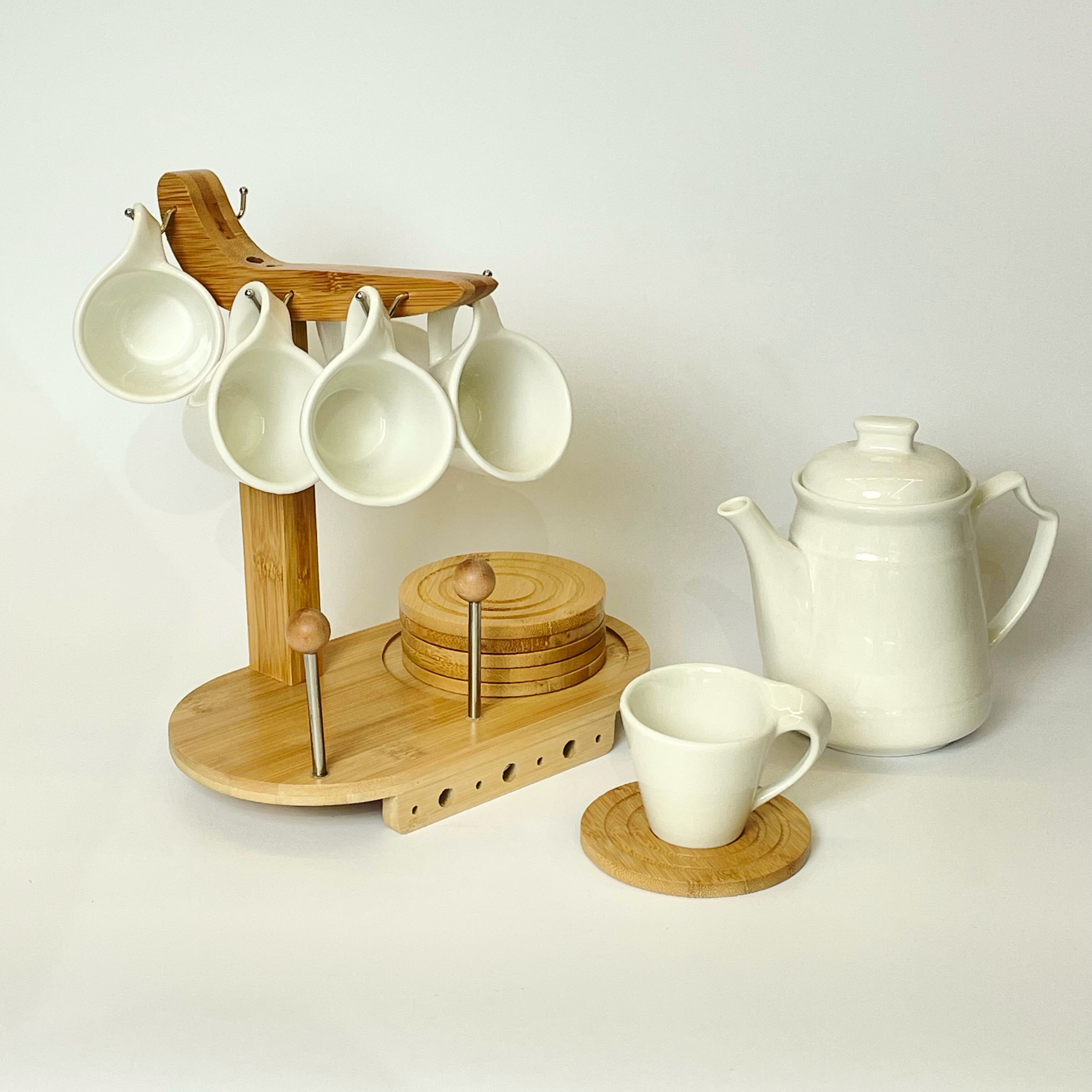 Elegant Ceramic 7Pc Tea Set