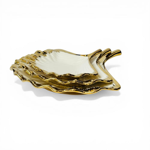 Modern Leaf Decorative Platters