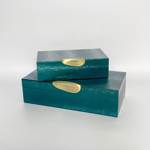 Elegant luxe 2Piece Storage Box Set