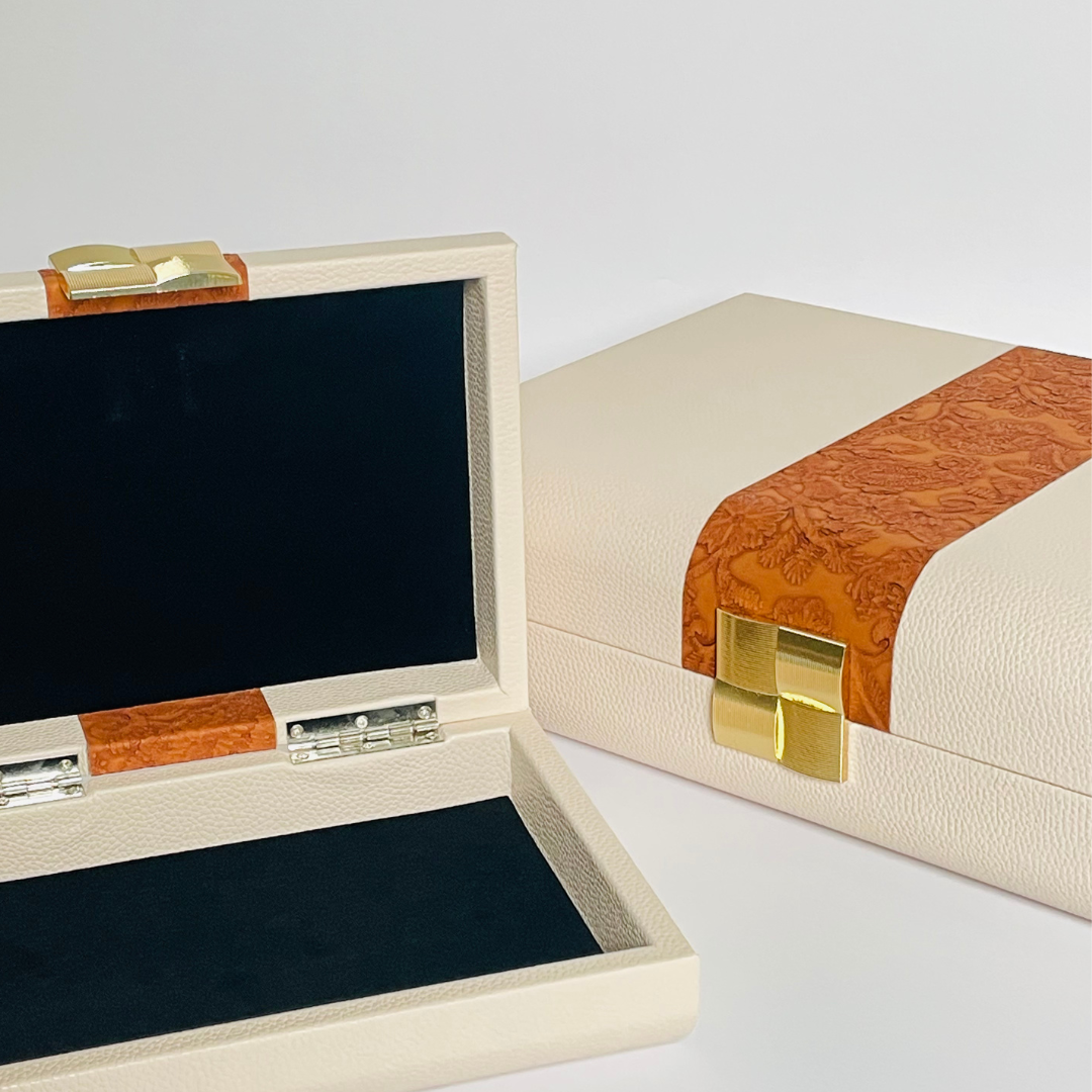 Opulent Touch Decorative 2Piece Storage Box Set