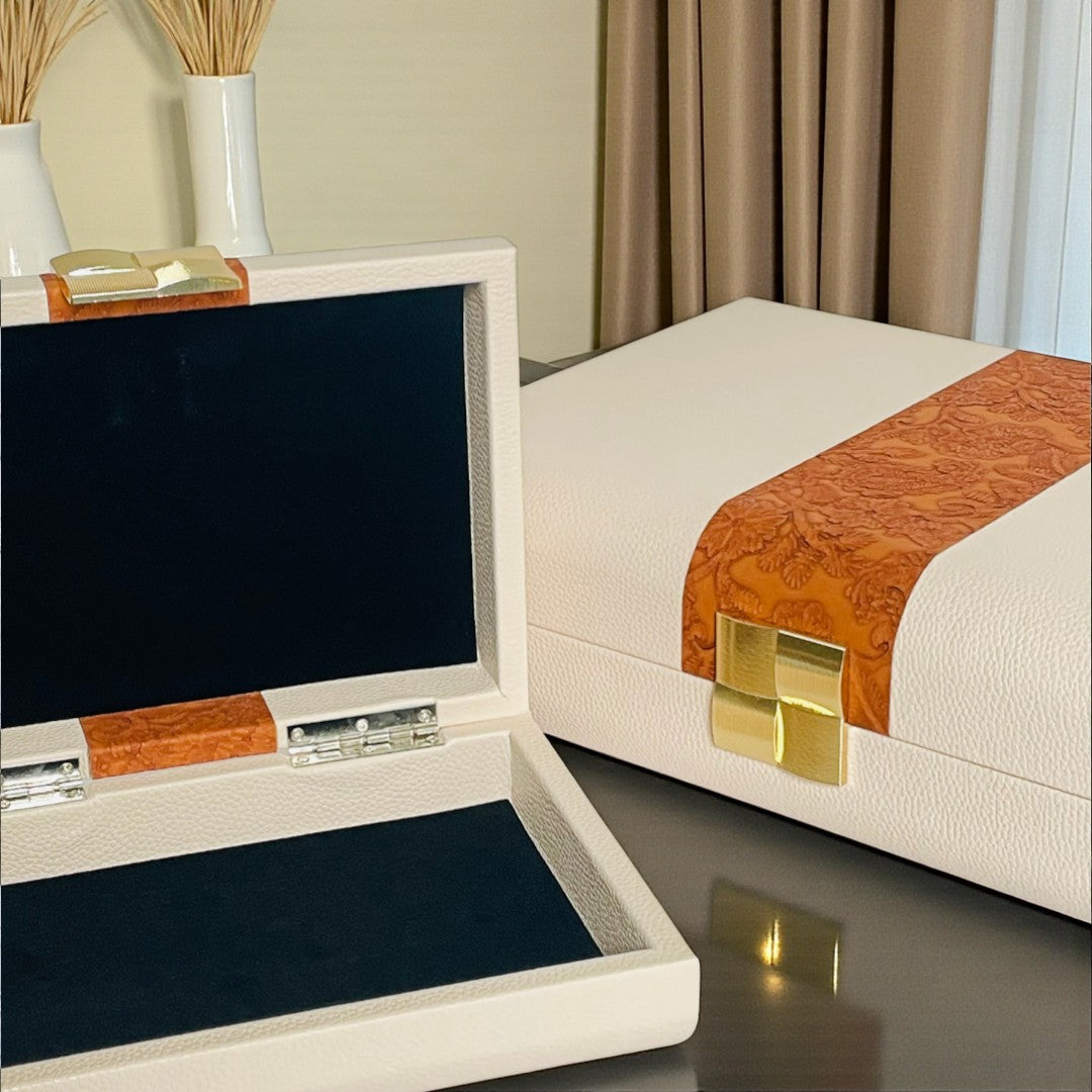Opulent Touch Decorative 2Piece Storage Box Set