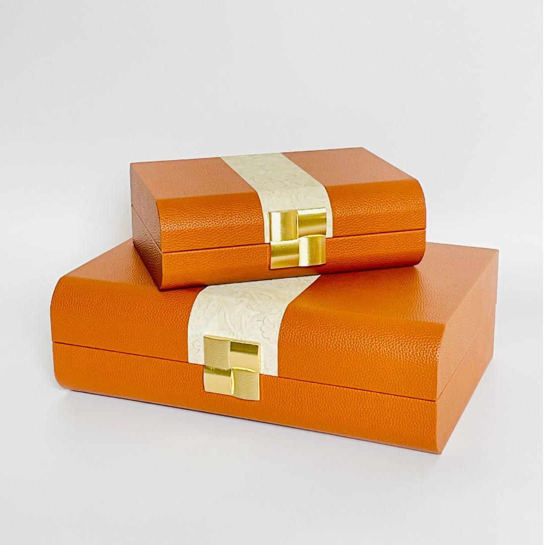 Luxury Elegance 2Piece Storage Box Set