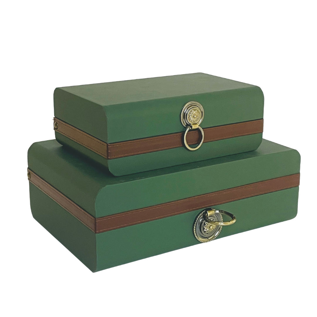 Modern Elegance 2Piece Storage Box Set
