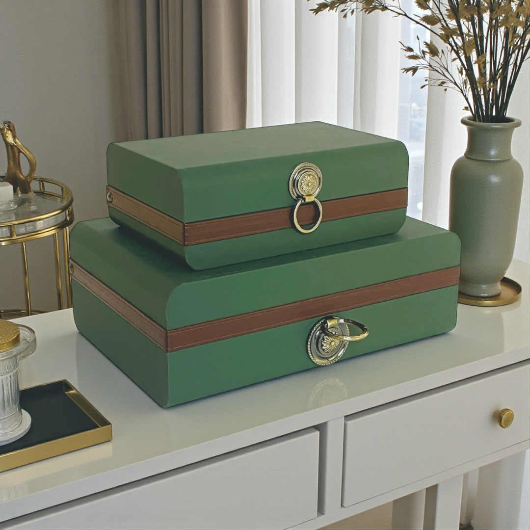 Modern Elegance 2Piece Storage Box Set