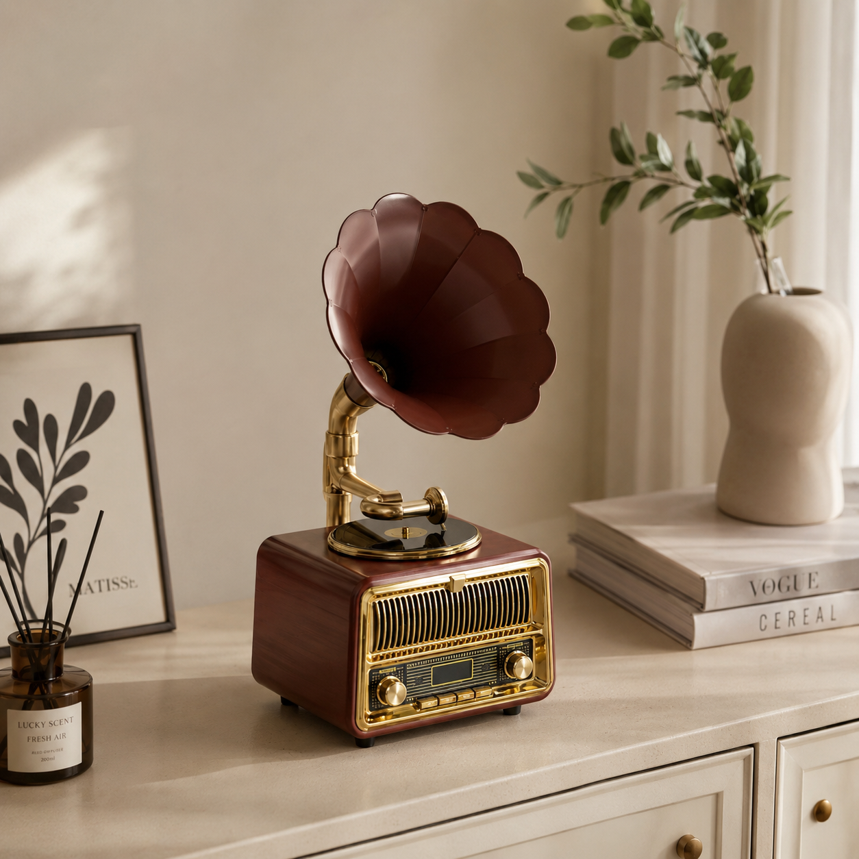 Symphonia Retro Gramophone Speaker