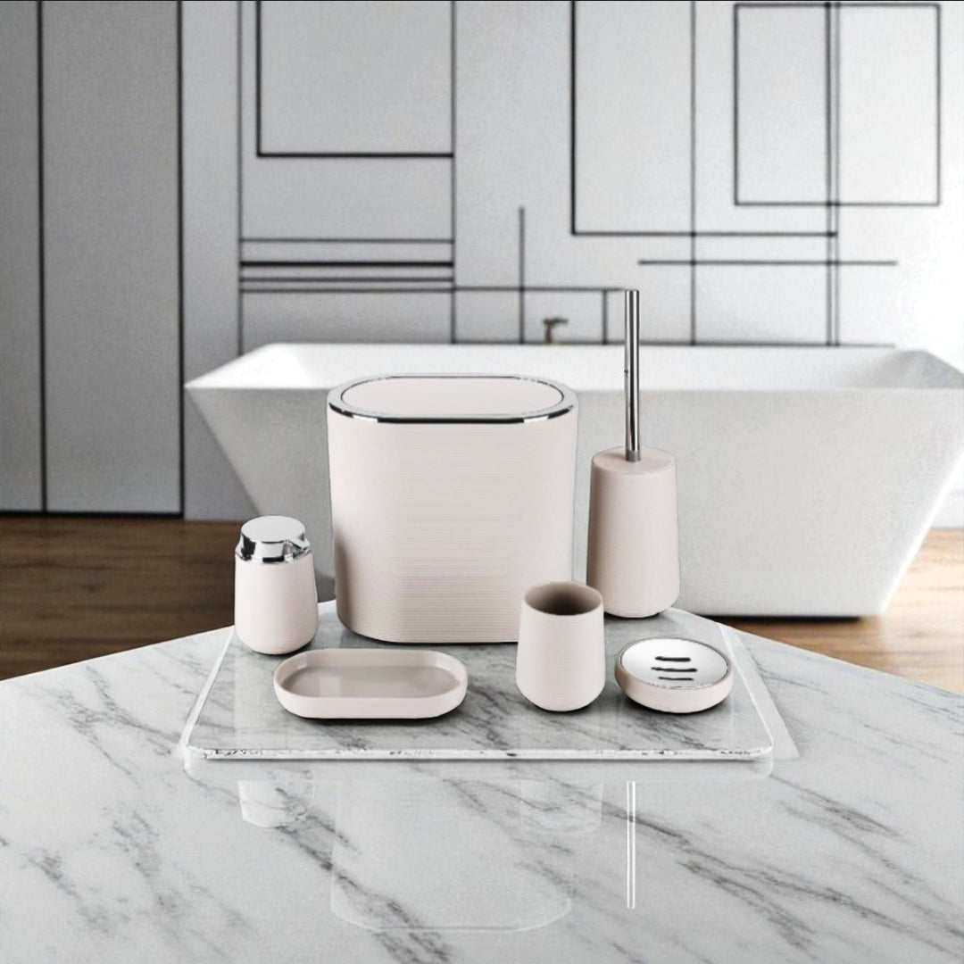 Noir Luxe - 6Pc Bathroom Set