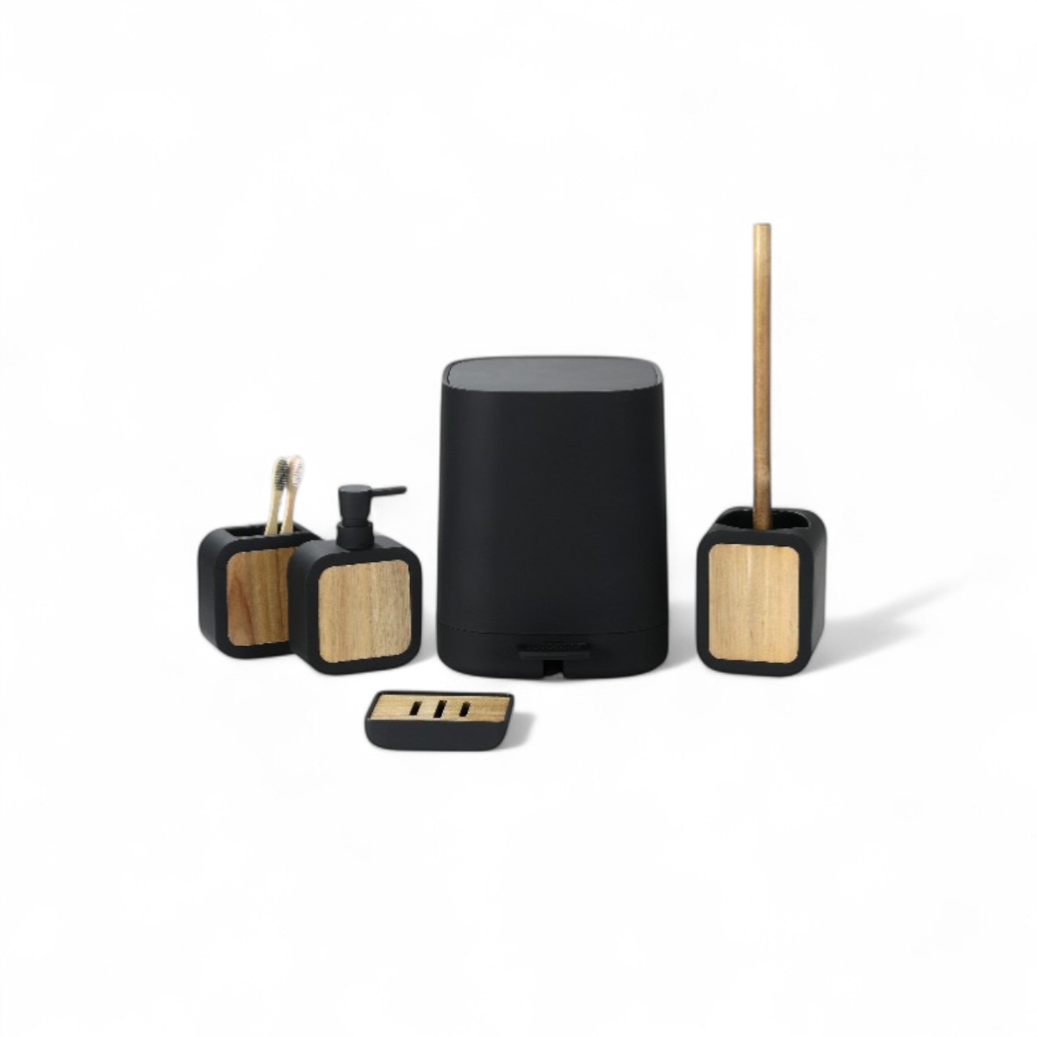 AquaBloom - 5Pc Bathroom Set