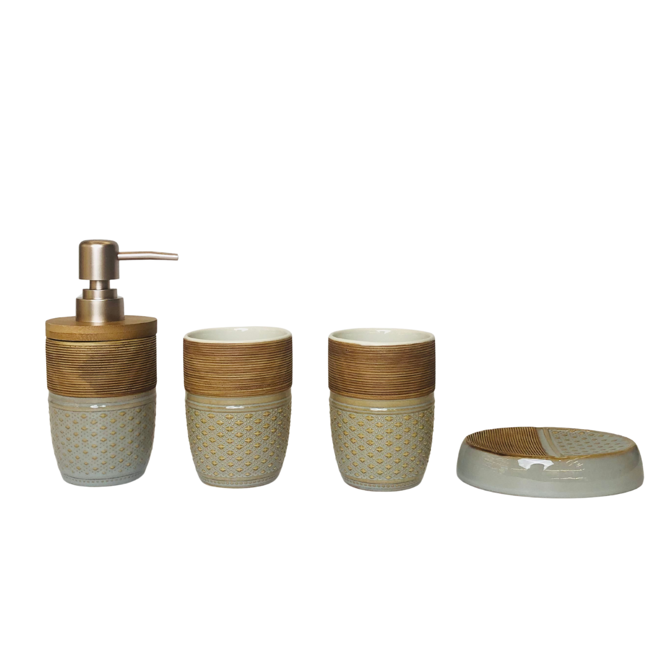 Premium Bathroom Dispenser Set