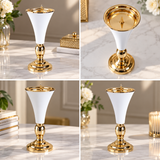 White & Gold Incense Burner