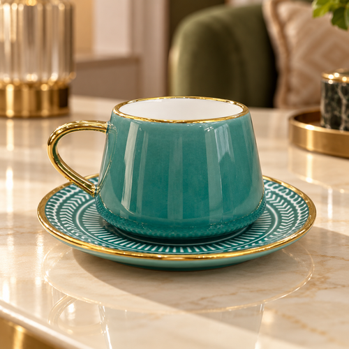 Espresso Cup & Saucer Set of 12