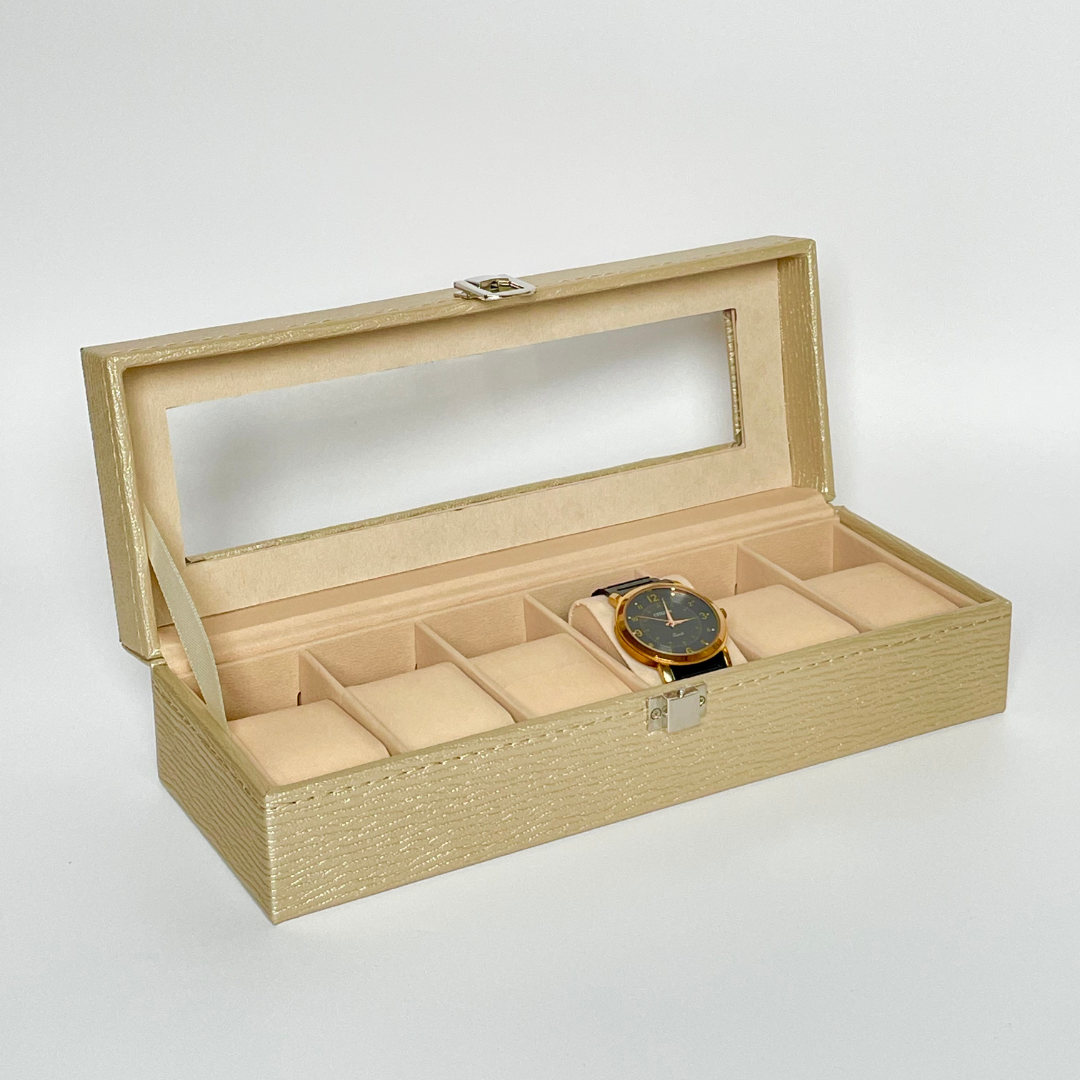 Luxury Aura Elegant Watch Storage Box