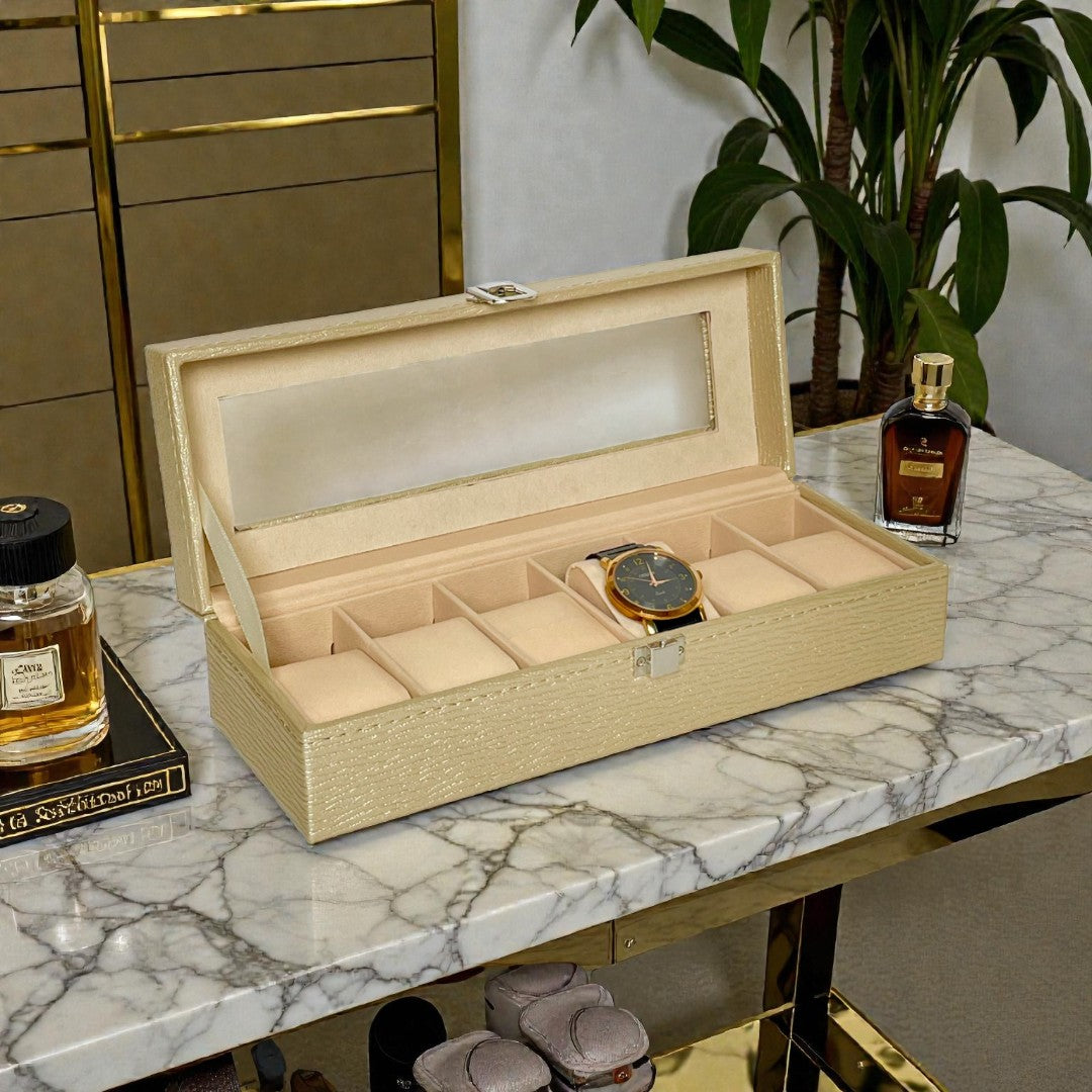 Luxury Aura Elegant Watch Storage Box