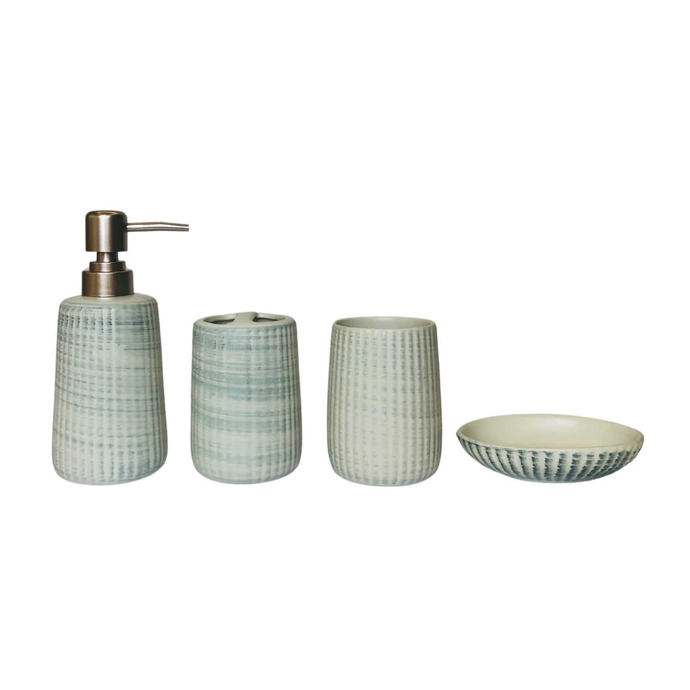 Designer Bathroom Dispenser Set