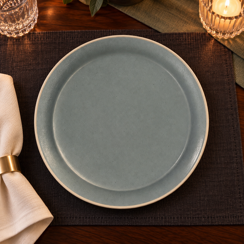 Glaze Ceramic Dinner Plate 6 pcs